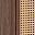 Walnut Natural Rattan