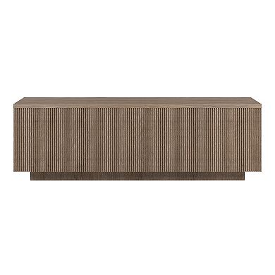 Finley & Sloane Reyes Rectangular Fluted Coffee Table