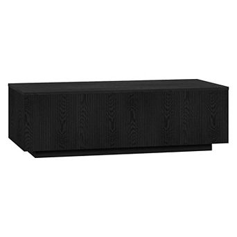 Finley & Sloane Reyes Rectangular Fluted Coffee Table