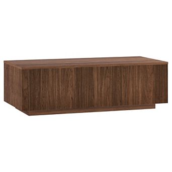 Finley & Sloane Reyes Rectangular Fluted Coffee Table