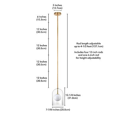 Finley & Sloane Sondre Double Layer Pendant Light Fixture
