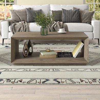 Finley & Sloane Tannen Rectangular Coffee Table
