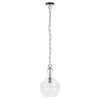 Finley & Sloane Verona Glass Shade Pendant Light Fixture