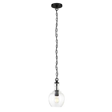 Finley & Sloane Verona Pendant Light Fixture with Glass Shade
