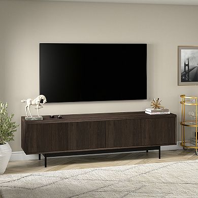 Finley & Sloane Whitman Rectangular Fluted TV Stand