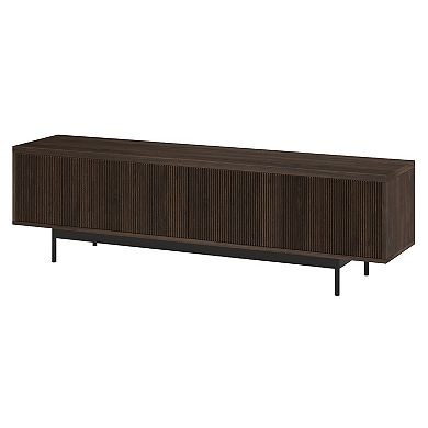 Finley & Sloane Whitman Rectangular Fluted TV Stand