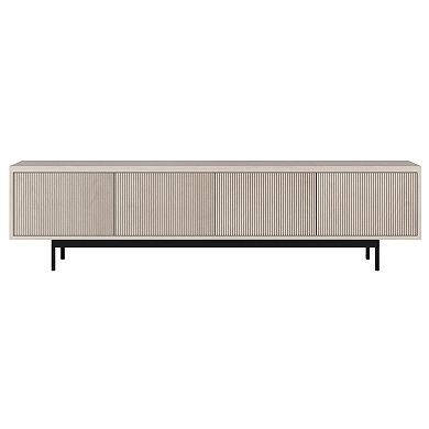 Finley & Sloane Whitman Rectangular Fluted TV Stand
