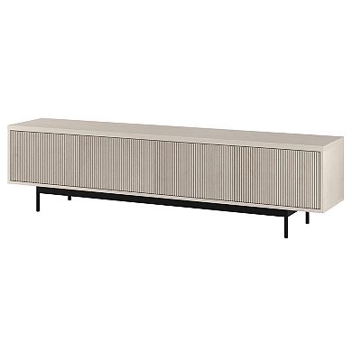 Finley & Sloane Whitman Rectangular Fluted TV Stand