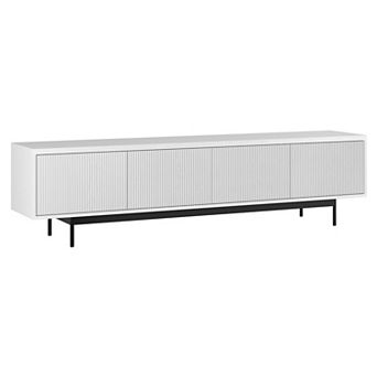 Finley & Sloane Whitman Rectangular Fluted TV Stand