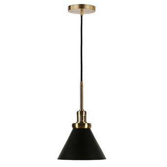 Finley & Sloane Zeno Pendant Light Fixture with Metal Shade