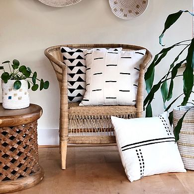 Sadza Dots + Lines Pillow Cover 18 inch