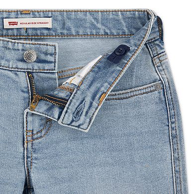 Girls 7-16 Levi's® Regular Rise Straight Leg Jeans with Split Hem