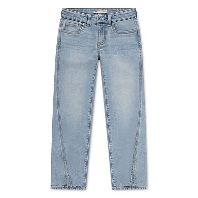 Girls 7-16 Levi's® Regular Rise Straight Leg Jeans with Split Hem