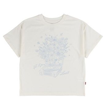 Girls 7-16 Levi's® Short Sleeve Flowers Oversized Graphic T-shirt