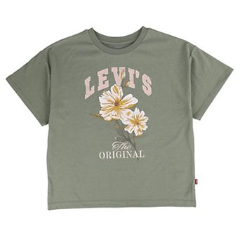 Girls 7-16 Levi's® Short Sleeve Flowers Oversized Graphic T-shirt