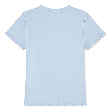Girls 7-16 Levi's® Graphic Rib Knit Short Sleeve Baby Tee