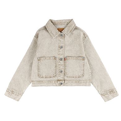 Girls 7-16 Levi's® Cropped Denim Trucker Jacket