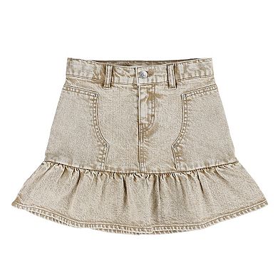 Girls 7-16 Levi's Flounce Denim Carpenter Skort