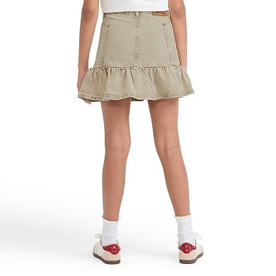Girls 7-16 Levi's Flounce Denim Carpenter Skort