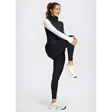 Womens Lightweight Warm Puffer Vest Quilted Water Resistant Jacket