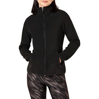 Women’s Full-Zip Classic Polar Fleece Jacket Soft Warm Outerwear