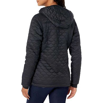 Women's Water-Resistant Quilted Puffer Jacket with Hood