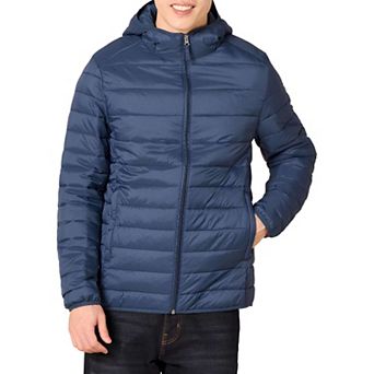 Men’s Water-Resistant Hooded Puffer Jacket