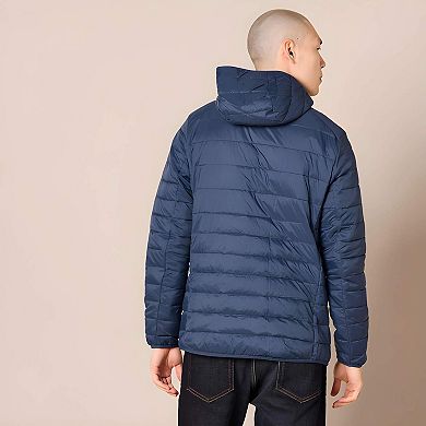 Men’s Water-Resistant Hooded Puffer Jacket