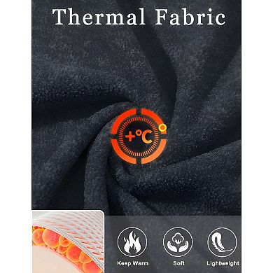 Men’s Casual Fleece Jacket Full Zip with Pockets and Collar