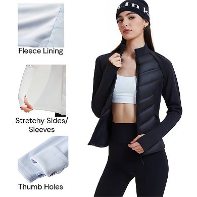 Lightweight Packable Quilted Down Jacket for Fall and Winter