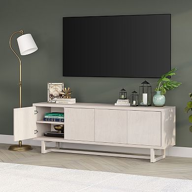 Finley & Sloane Cutler Rectangular TV Stand for TVs up to 75-Inches
