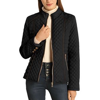 Women’s Spring & Winter Quilted Zip-Up Puffer Coat