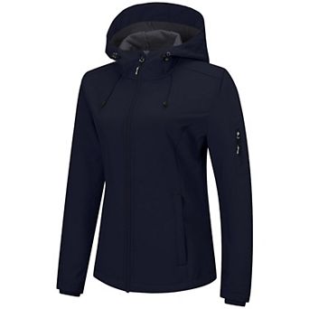 Womens Lightweight Hooded Softshell Jacket
