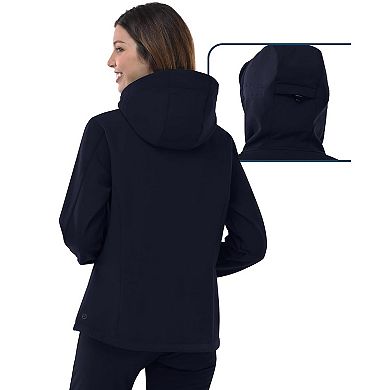 Womens Lightweight Hooded Softshell Jacket