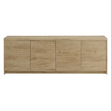 Finley & Sloane Desmond Rectangular Fluted TV Stand