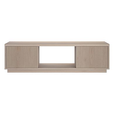 Finley & Sloane Dorian Rectangular Fluted TV Stand for TVs up to 65-Inches