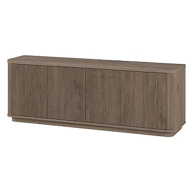 Finley & Sloane Easton Rectangular Fluted TV Stand for TVs up to 75-Inches
