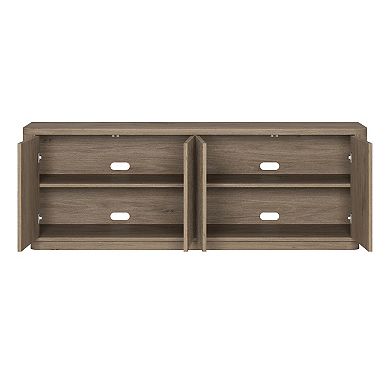 Finley & Sloane Easton Rectangular Fluted TV Stand for TVs up to 75-Inches