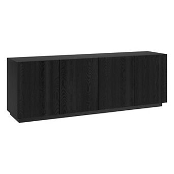 Finley & Sloane Halifax Rectangular Fluted TV Stand for TVs up to 75 in