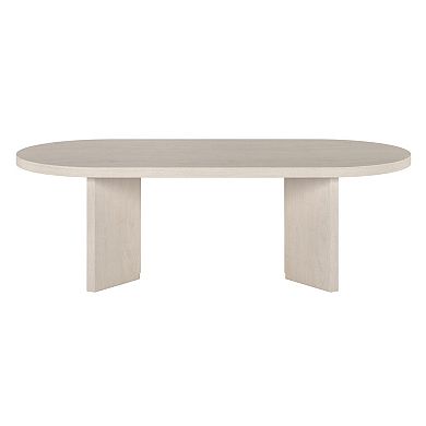 Finley & Sloane Alma 48-Inch Wide Oval Coffee Table