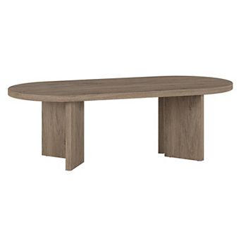 Finley & Sloane Alma 48-Inch Wide Oval Coffee Table
