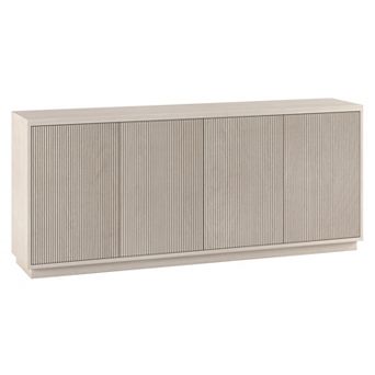 Finley & Sloane Alston 68-Inch Wide Rectangular Fluted Buffet Table