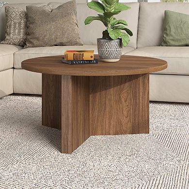 Finley & Sloane Anders 32-Inch Wide Round Coffee Table