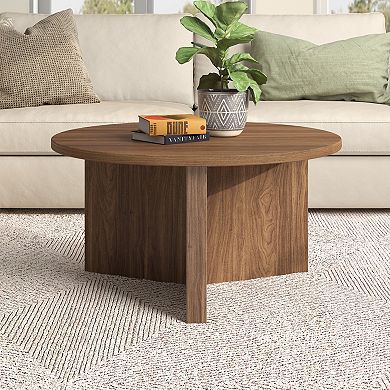 Finley & Sloane Anders 32-Inch Wide Round Coffee Table