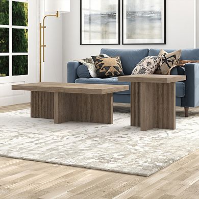 Finley & Sloane 22-Inch Wide Square Side Table