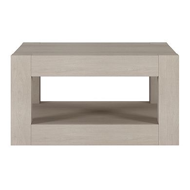Finley & Sloane Hughes 32-Inch Wide Square Coffee Table
