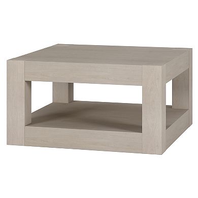 Finley & Sloane Hughes 32-Inch Wide Square Coffee Table