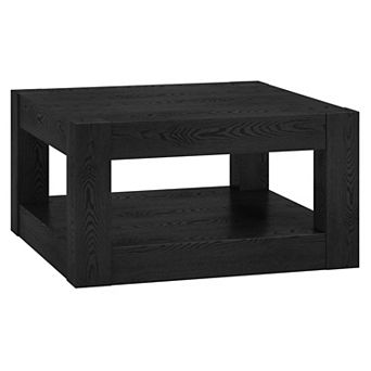 Finley & Sloane Hughes 32-Inch Wide Square Coffee Table