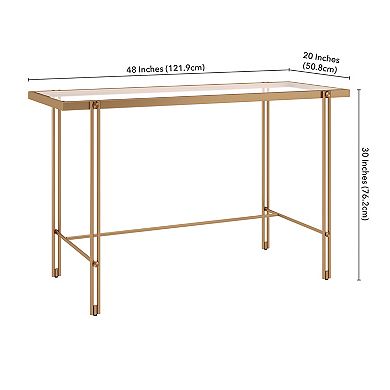 Finley & Sloane Inez 48-Inch Wide Rectangular Desk