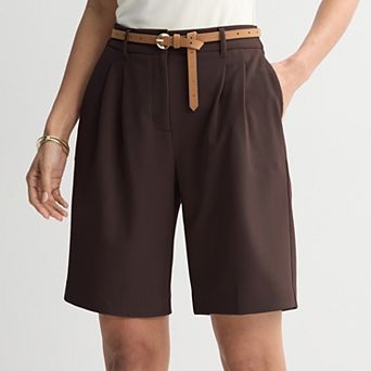 Women's Nine West Tailored Bermuda Shorts